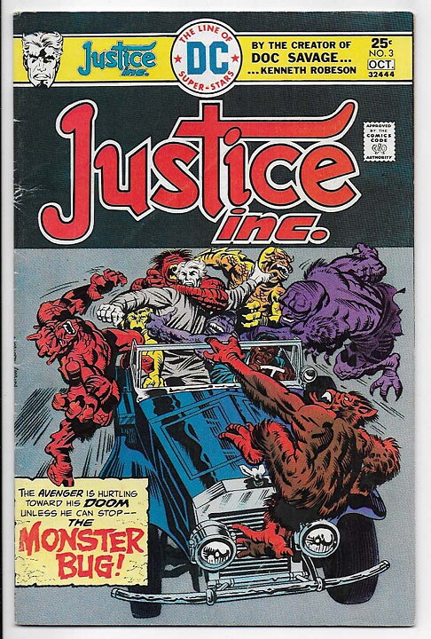 Justice, Inc # 3 VG+