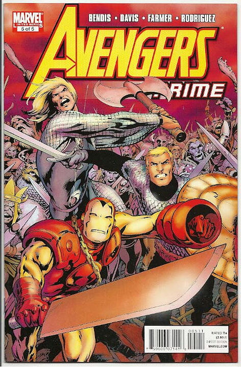 Avengers Prime # 5 NM Ny Import