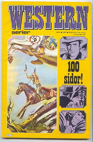 Westernserier 1977 Nr 9 VG/FN