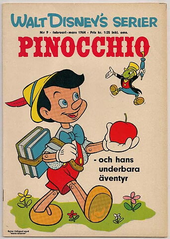 Walt Disney's Serier 1964 Nr 9 FN-