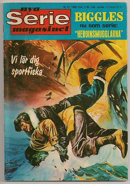 Seriemagasinet 1969 Nr 21 VG/FN Klotter