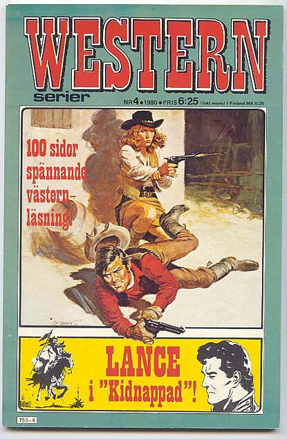 Westernserier 1980 Nr 4 VG/FN