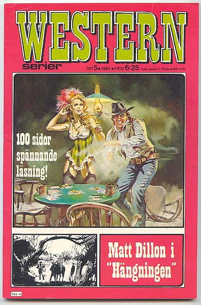 Westernserier 1980 Nr 5 VG