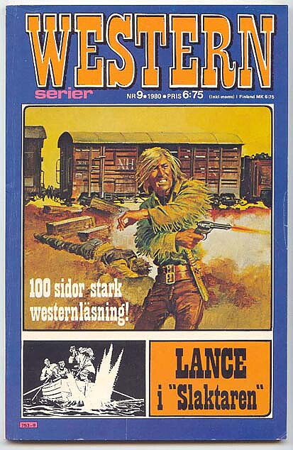 Westernserier 1980 Nr 9 VG