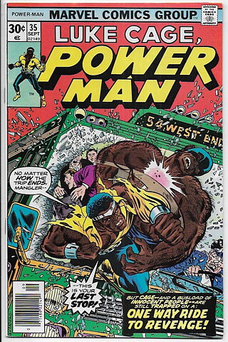 Power Man # 35 VF+