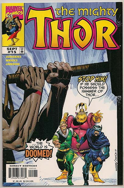 Thor Volume 2 # 15 VF-NM