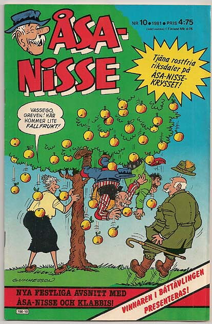Åsa-Nisse 1981 Nr 10 VF