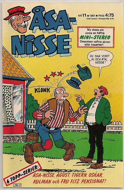 Åsa-Nisse 1981 Nr 11 NM-