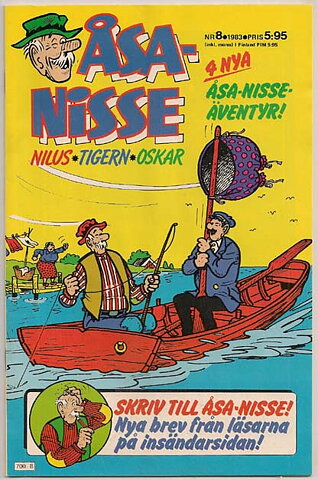 Åsa-Nisse 1983 Nr 8 NM