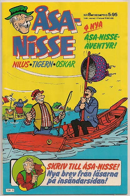 Åsa-Nisse 1983 Nr 8 NM