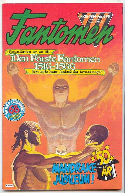 Fantomen 1984 Nr 25 VF-