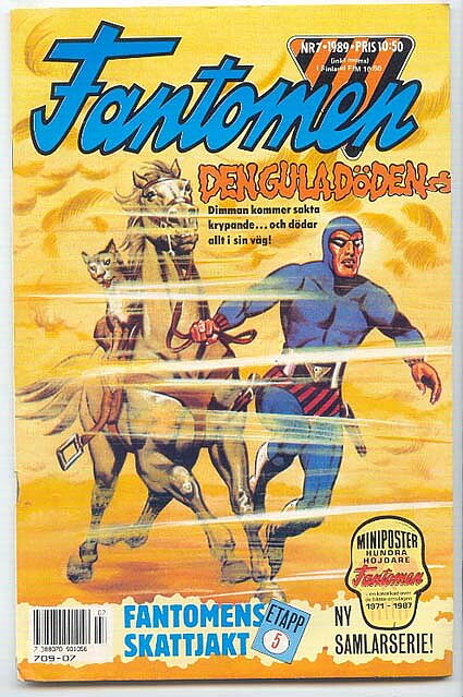 Fantomen 1989 Nr 7 VF-