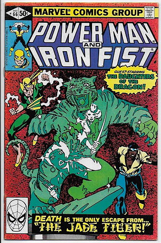 Power Man # 66 VF/NM 2nd Sabretooth