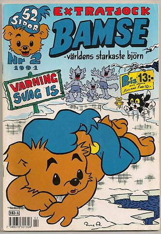 Bamse 1991 Nr 2 VG