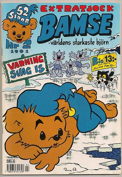 Bamse 1991 Nr 2 VG