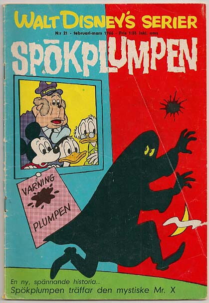 Walt Disney's Serier 1966 Nr 21 GD/VG
