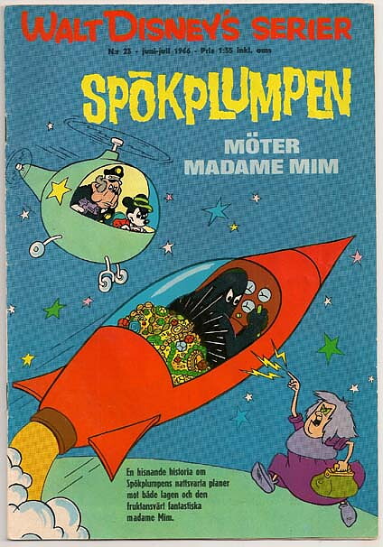 Walt Disney's Serier 1966 Nr 23 VG