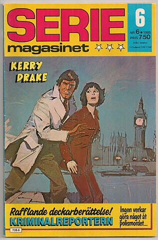 Seriemagasinet 1985 Nr 6 VG