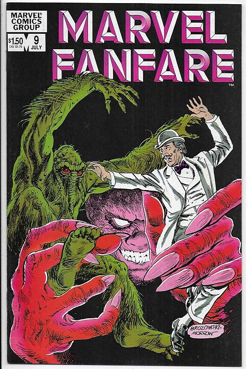 Marvel Fanfare # 9 NM-