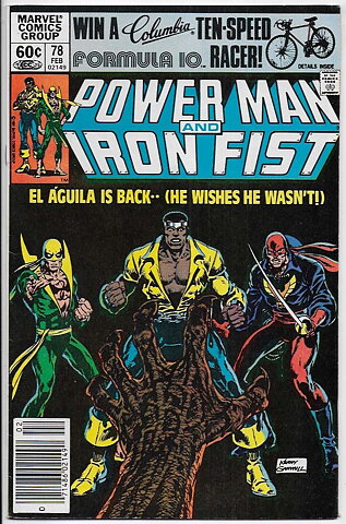 Power Man and Iron Fist # 78 VF/NM 3rd Sabretooth