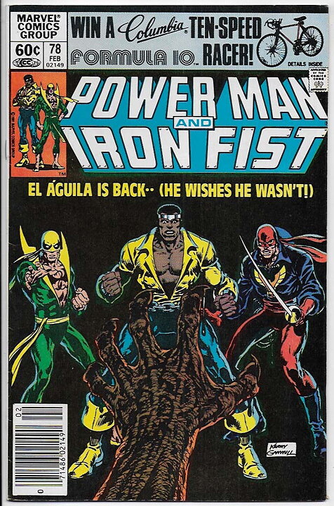 Power Man and Iron Fist # 78 VF/NM 3rd Sabretooth
