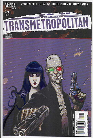 Transmetropolitan # 51 VF/NM