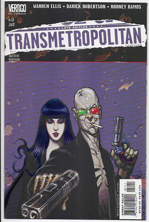 Transmetropolitan # 51 VF/NM