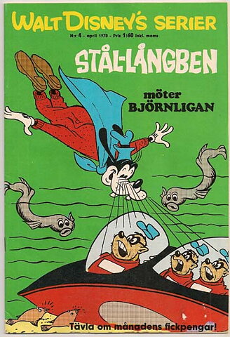 Walt Disney's Serier 1970 Nr 4 FN-