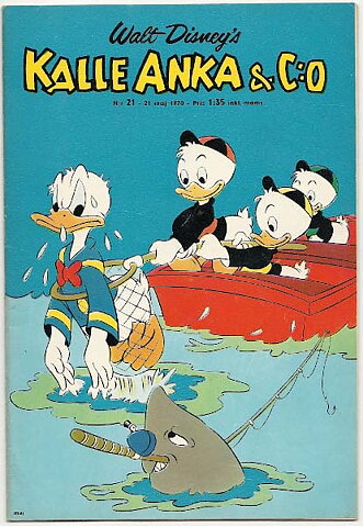 Kalle Anka & C:O 1970 Nr 21 VF-