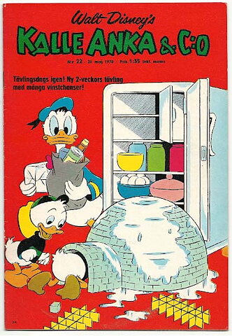 Kalle Anka & C:O 1970 Nr 22 VF