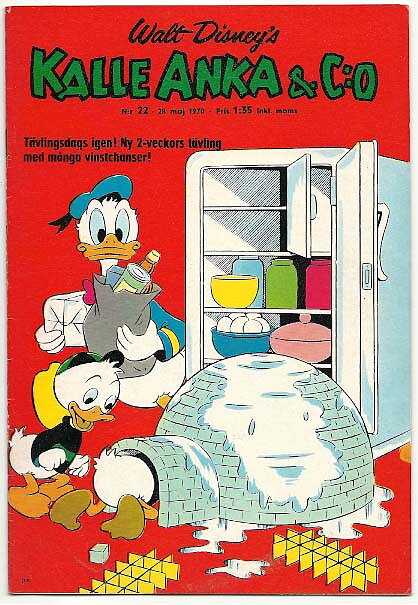 Kalle Anka & C:O 1970 Nr 22 VF