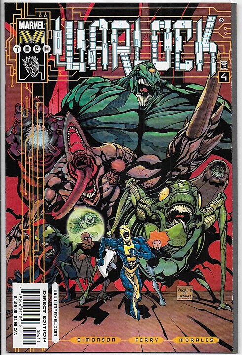 Warlock Volume 3 # 4 NM-