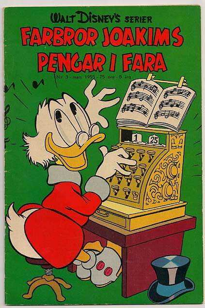 Walt Disney's Serier 1955 Nr 3 FN-