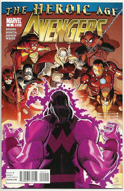 Avengers Volume 4 # 2 NM Ny Import