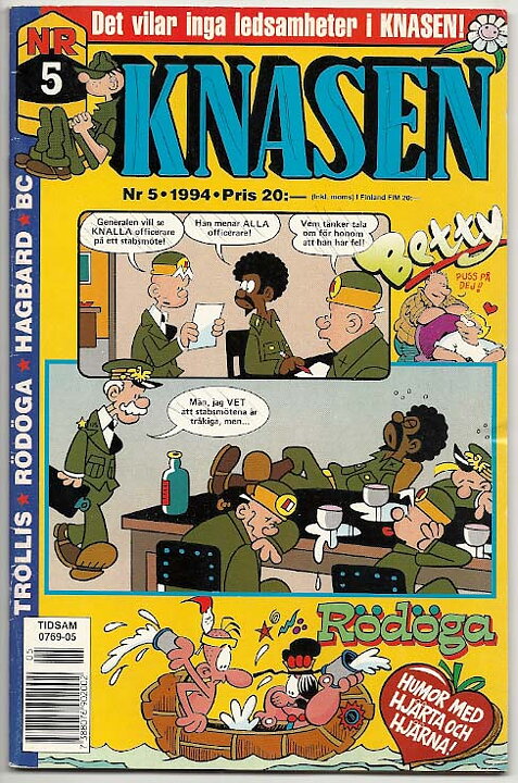 Knasen 1994 Nr 5 VG Klotter