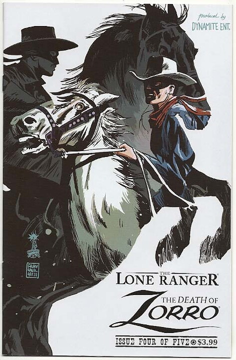 Lone Ranger & Zorro: The Death of Zorro # 4 NM Ny Import