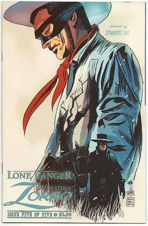 Lone Ranger & Zorro: The Death of Zorro # 5 NM Ny Import