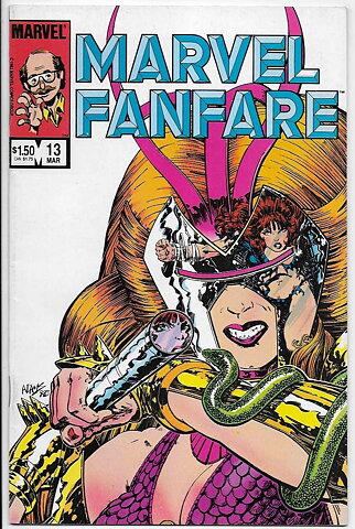 Marvel Fanfare # 13 VF/NM