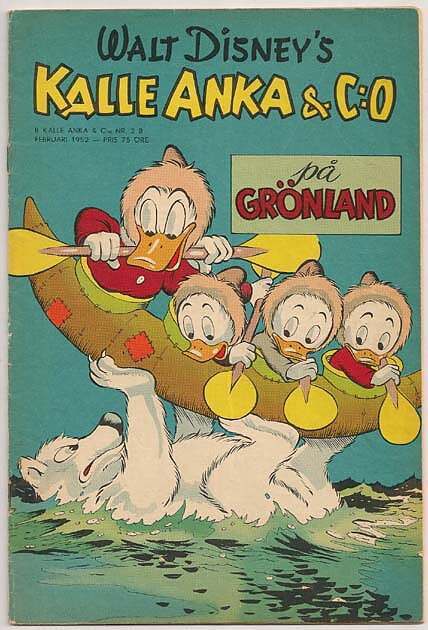 Walt Disney's Serier 1952 Nr 2 VG/FN