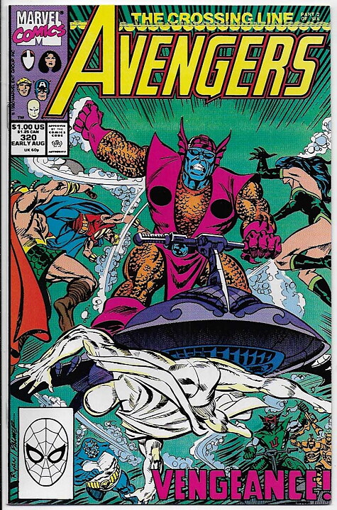 Avengers # 320 NM-