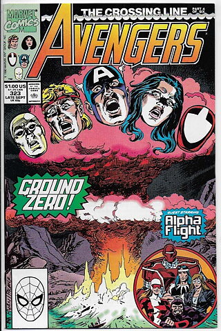 Avengers # 323 NM-