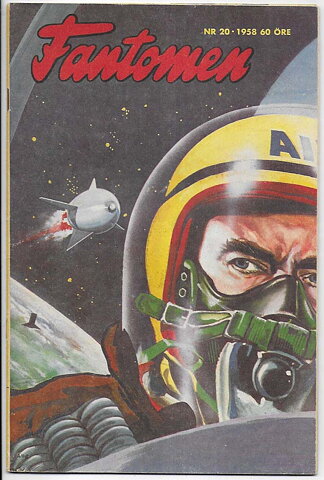 Fantomen 1958 Nr 20 FN+ Litet Klotter