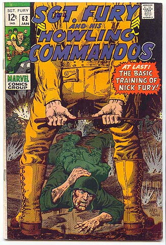 Sgt. Fury # 62 VG+ Stämpel