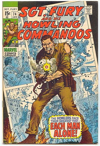 Sgt. Fury # 74 FN/VF