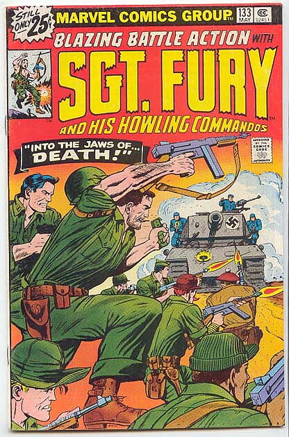 Sgt. Fury # 133 VF-
