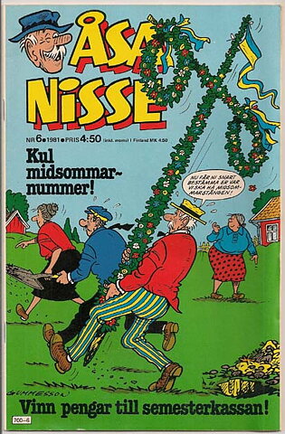 Åsa-Nisse 1981 Nr 6 FN/VF