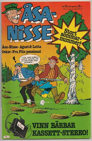 Åsa-Nisse 1981 Nr 7 FN-