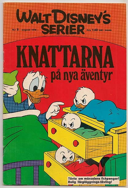 Walt Disney's Serier 1970 Nr 8 FN/VF