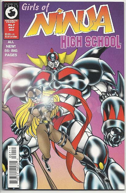 Girls of Ninja High School # 7 VF-NM