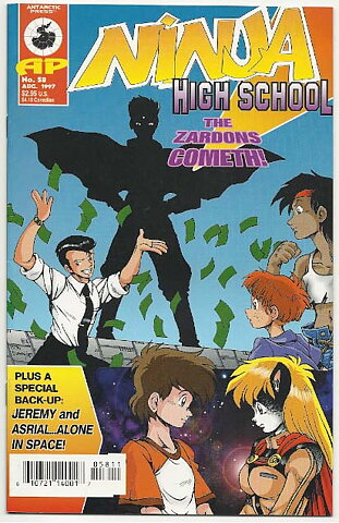 Ninja High School # 58 VF-NM
